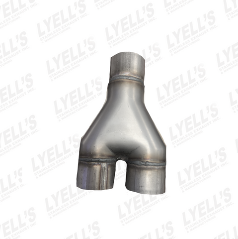 3" - 2¼" Dual 409 Stainless - Lyell's Stainless Exhaust Inc., Mandrel Bending Ontario