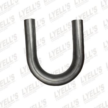 3" 180° Bend: Aluminized - Lyell's Stainless Exhaust Inc., Mandrel Bending Ontario