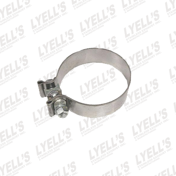 3½" Accuseal Clamp - Stainless Steel - Lyell's Stainless Exhaust Inc., Mandrel Bending Ontario
