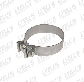 4" Accuseal Clamp - Stainless Steel - Lyell's Stainless Exhaust Inc., Mandrel Bending Ontario