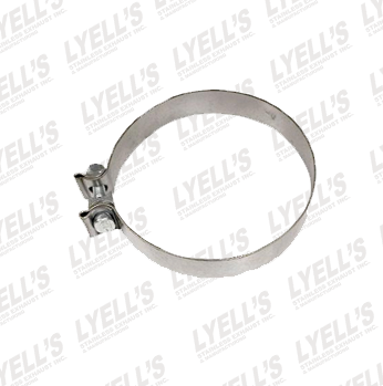 5" Accuseal Clamp - 409 Stainless Steel - Lyell's Stainless Exhaust Inc., Mandrel Bending Ontario