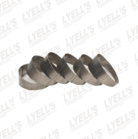 2½" 90° Pie Cuts - 304 Stainless Steel