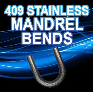 409 Stainless Steel Mandrel Bends