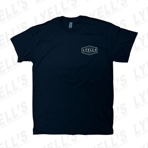 Lyell's Stainless Exhaust Black Shirt
