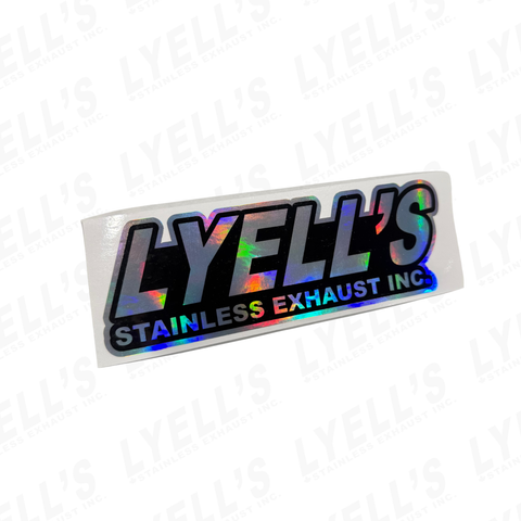 *Holographic* Classic Logo Lyell's Sticker