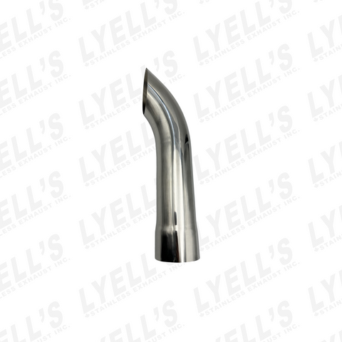 3'' Polished Stainless Turndown - 3'' ID Inlet