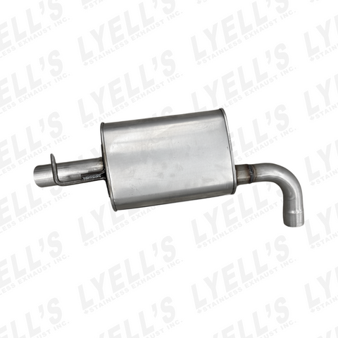 2011 - 2015 Ford Explorer Left Muffler Assembly 409 Stainless