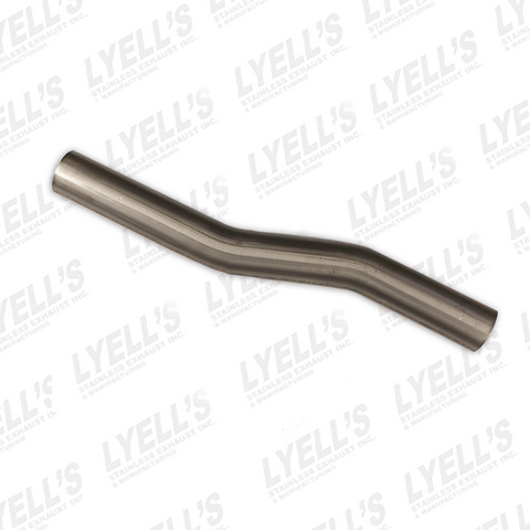 3" 20°-20° Offset Pipe 409 Stainless Steel - Lyell's Stainless Exhaust Inc., Mandrel Bending Ontario