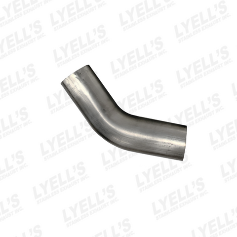 3½" 45° Mandrel Bend: 304 Stainless Steel - Lyell's Stainless Exhaust Inc., Mandrel Bending Ontario