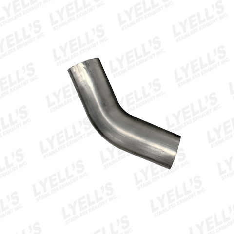 4" 45° Mandrel Bend: 304 Stainless Steel - Lyell's Stainless Exhaust Inc., Mandrel Bending Ontario