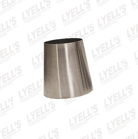 3" to 4" x 4" long - Concentric Tube Reducers - Lyell's Stainless Exhaust Inc., Mandrel Bending Ontario
