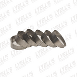 3½" 90° Pie Cuts - 304 Stainless - Lyell's Stainless Exhaust Inc., Mandrel Bending Ontario