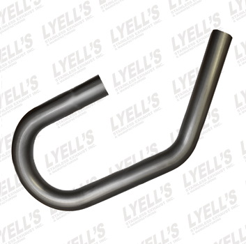 1½" J Mandrel Bend: 409 Stainless Steel - Lyell's Stainless Exhaust Inc., Mandrel Bending Ontario