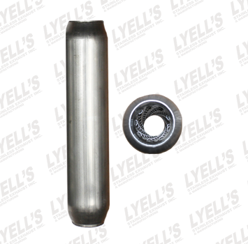 2¼" Blank Aluminized - 24" Length - Lyell's Stainless Exhaust Inc., Mandrel Bending Ontario