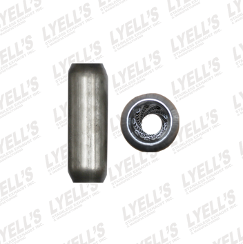 2½" Blank Aluminized - 10" Length - Lyell's Stainless Exhaust Inc., Mandrel Bending Ontario