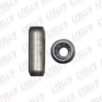 2½" Blank 409 Stainless Steel - 10" Length - Lyell's Stainless Exhaust Inc., Mandrel Bending Ontario