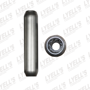 2½" Blank Aluminized - 20" Length - Lyell's Stainless Exhaust Inc., Mandrel Bending Ontario