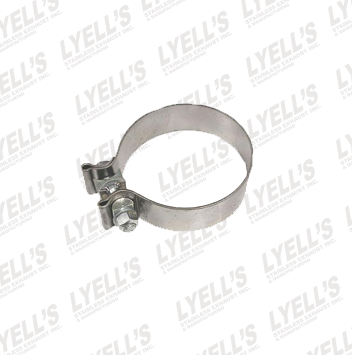 3" Accuseal Clamp - Stainless Steel - Lyell's Stainless Exhaust Inc., Mandrel Bending Ontario