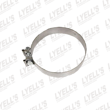 4½" Accuseal Clamp - Stainless Steel - Lyell's Stainless Exhaust Inc., Mandrel Bending Ontario