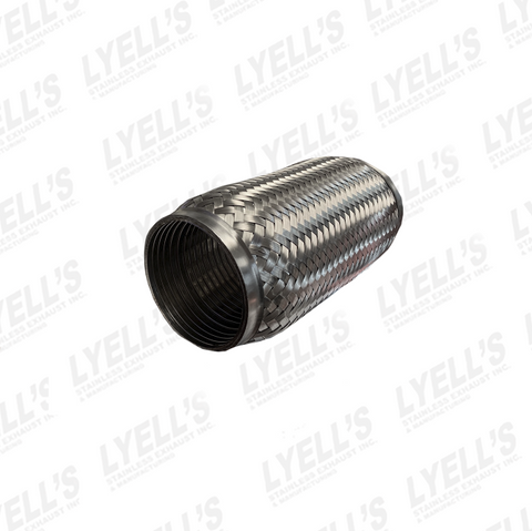 3" Flex Pipe - 8" Length - Lyell's Stainless Exhaust Inc., Mandrel Bending Ontario