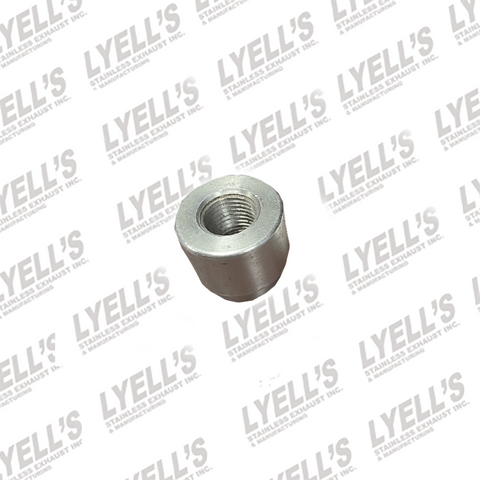 12mm Angled O2 Sensor Bung - T-304 Stainless Steel