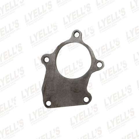 5 BOLT T3 OUTLET FLANGE - 1/2" THICK - MILD STEEL - Lyell's Stainless Exhaust Inc., Mandrel Bending Ontario