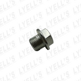 O2 Sensor Plug - Mild Steel / Zinc Coated