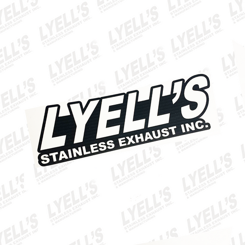Lyell's Stainless Exhaust Stickers - Lyell's Stainless Exhaust Inc., Mandrel Bending Ontario