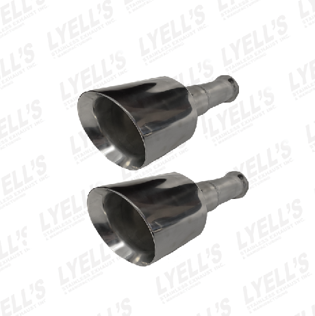 2009-2021 CLASSIC  RAM 1500 T304 5'' Polished Stainless Exhaust Tips